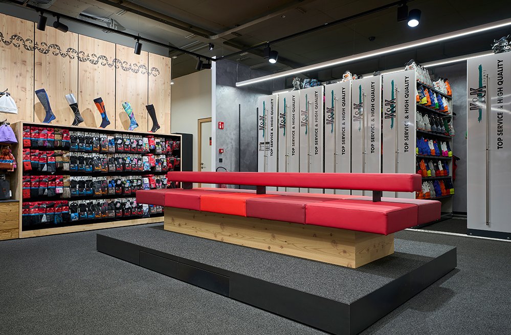 Referentieproject depotsysteem K&K Sport Seit am Schlern AT