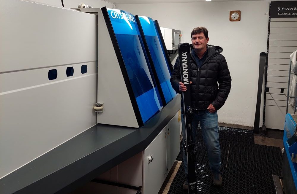 Reference project ski service machines, Intersport Greil in Deggendorf, DE, 2022