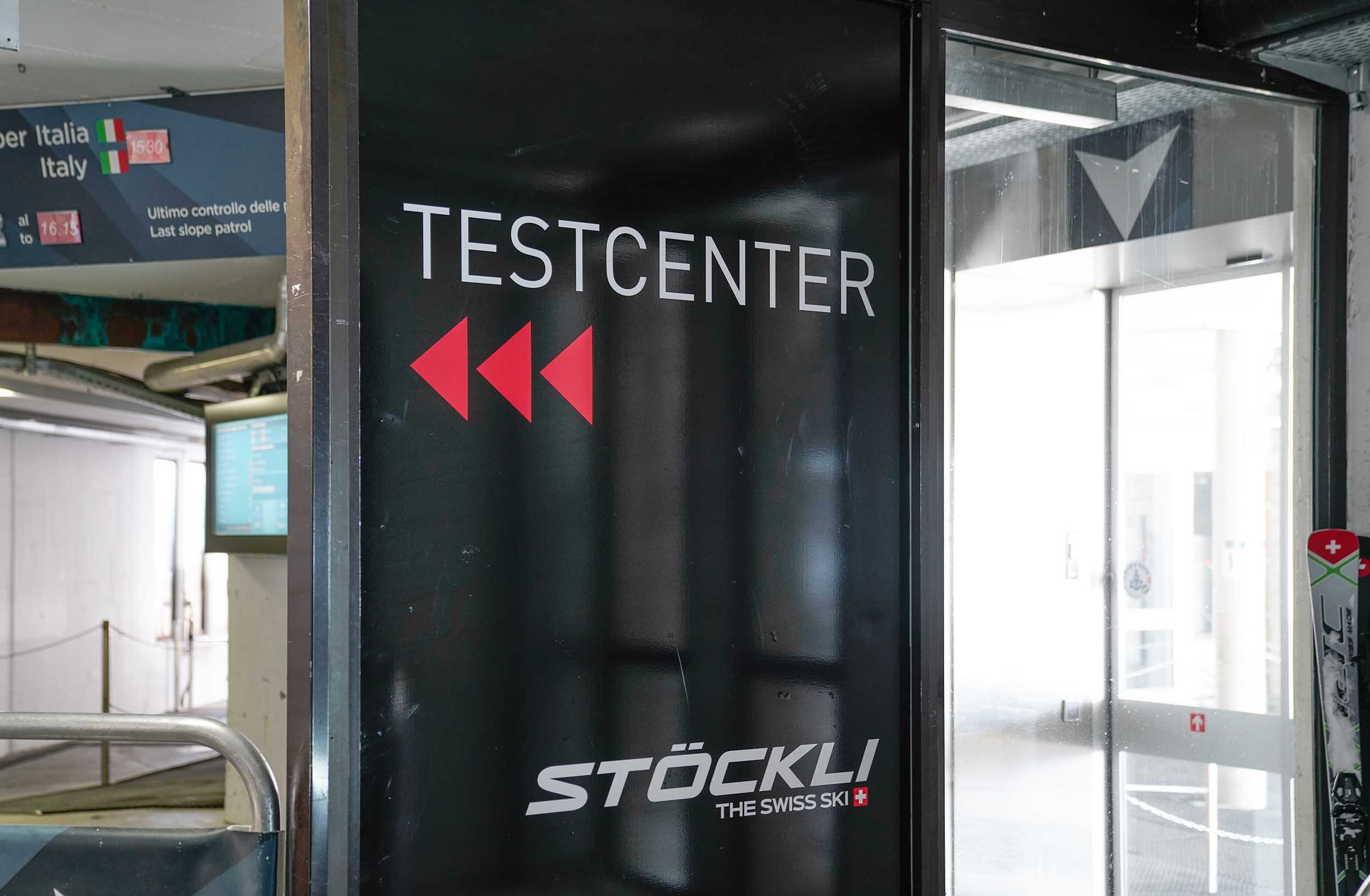 Reference project ski service machines, STÖCKLI Testcenter, CH, 2021