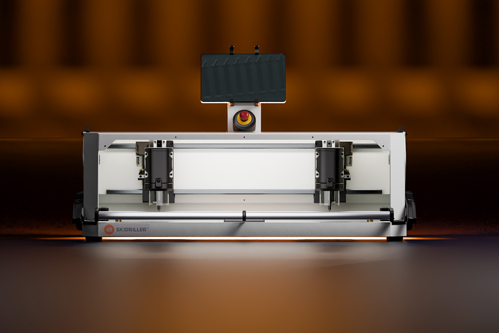 Skidriller front view